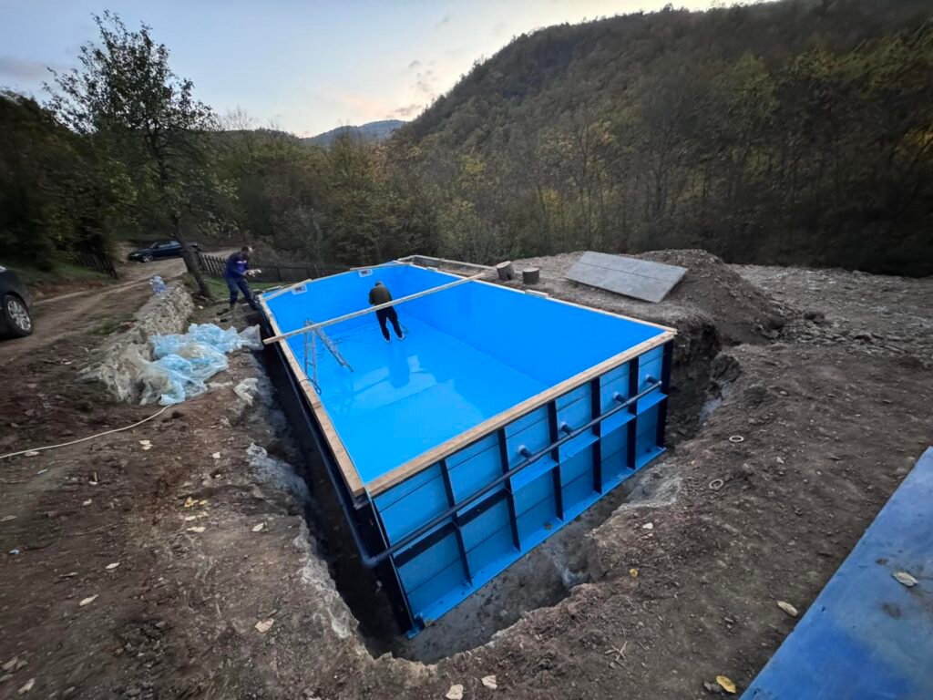 Bazen za kupanje dimenzija 7x4x1.5